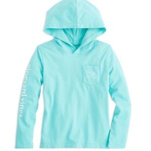 Vineyard vines girls longsleeve hoodie Tee